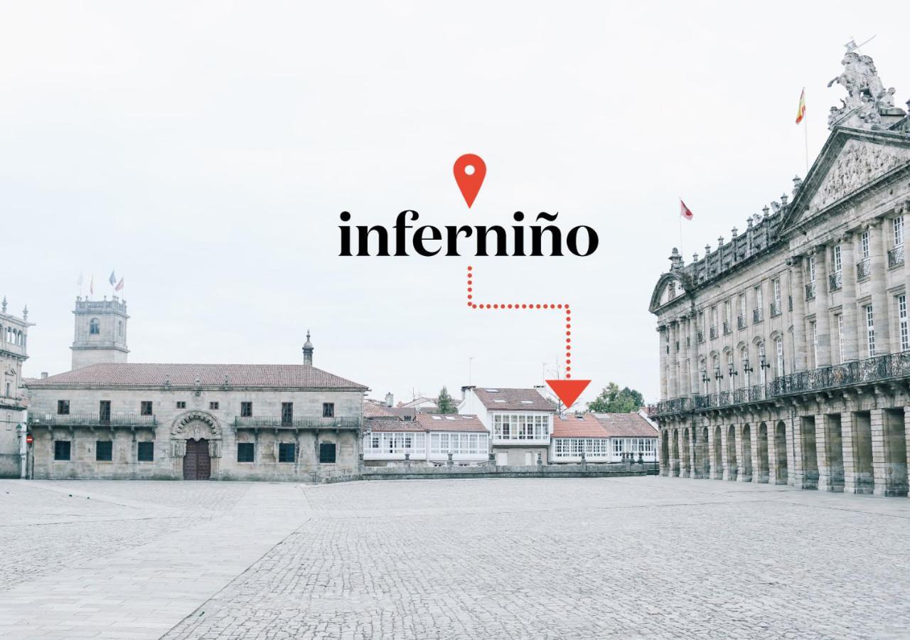 Infernino Apartments 圣地亚哥－德孔波斯特拉 外观 照片